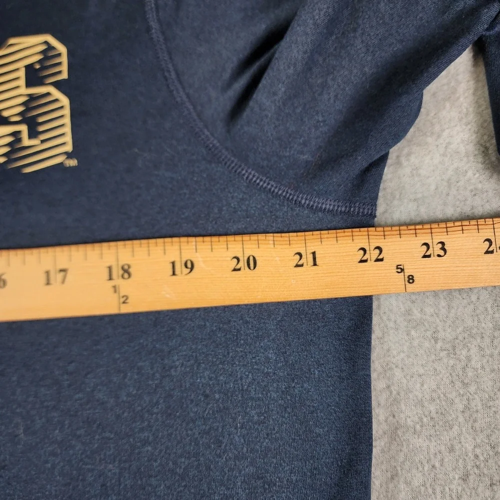 Pittsburgh‎ Panthers Football Nike Dri-Fit Shirt Mens Medium Navy Long Sleeve